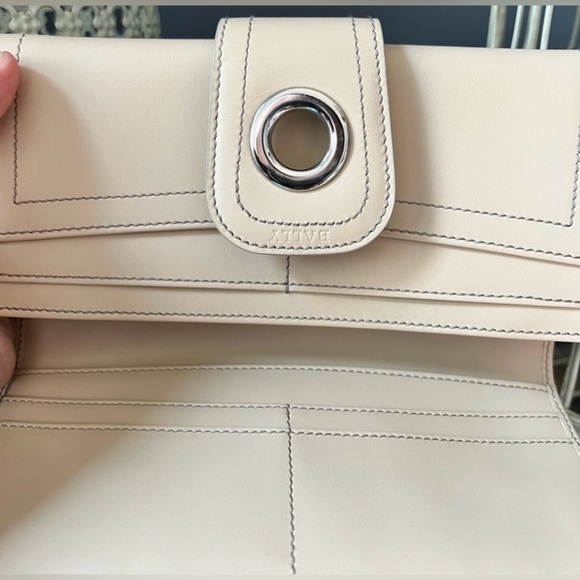 Bally Genuine Leather, Long Wallet, Cream, Made in Italy - Picture 9 of 14